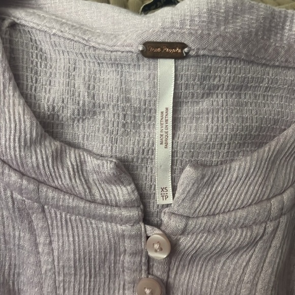 Free People ‘Your Girl’ Lavender Tunic - Picture 4 of 7